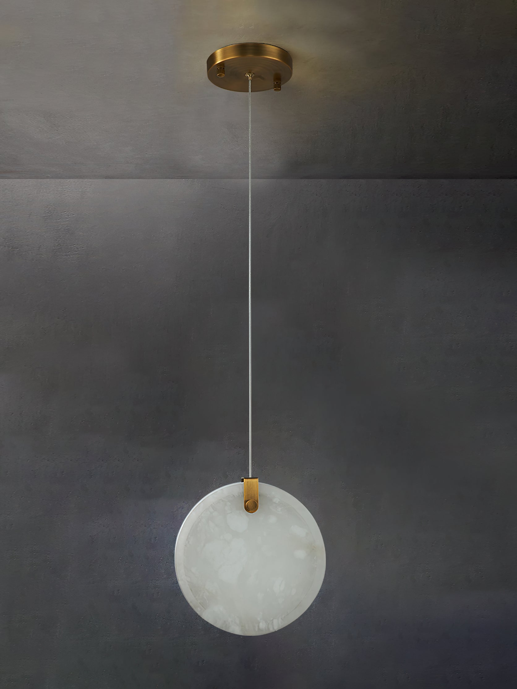 Selene Alabaster Pendant Light
