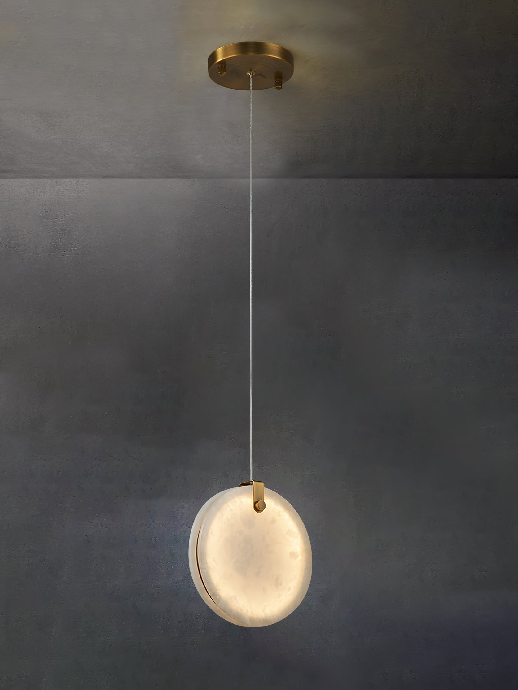 Selene Alabaster Pendant Light