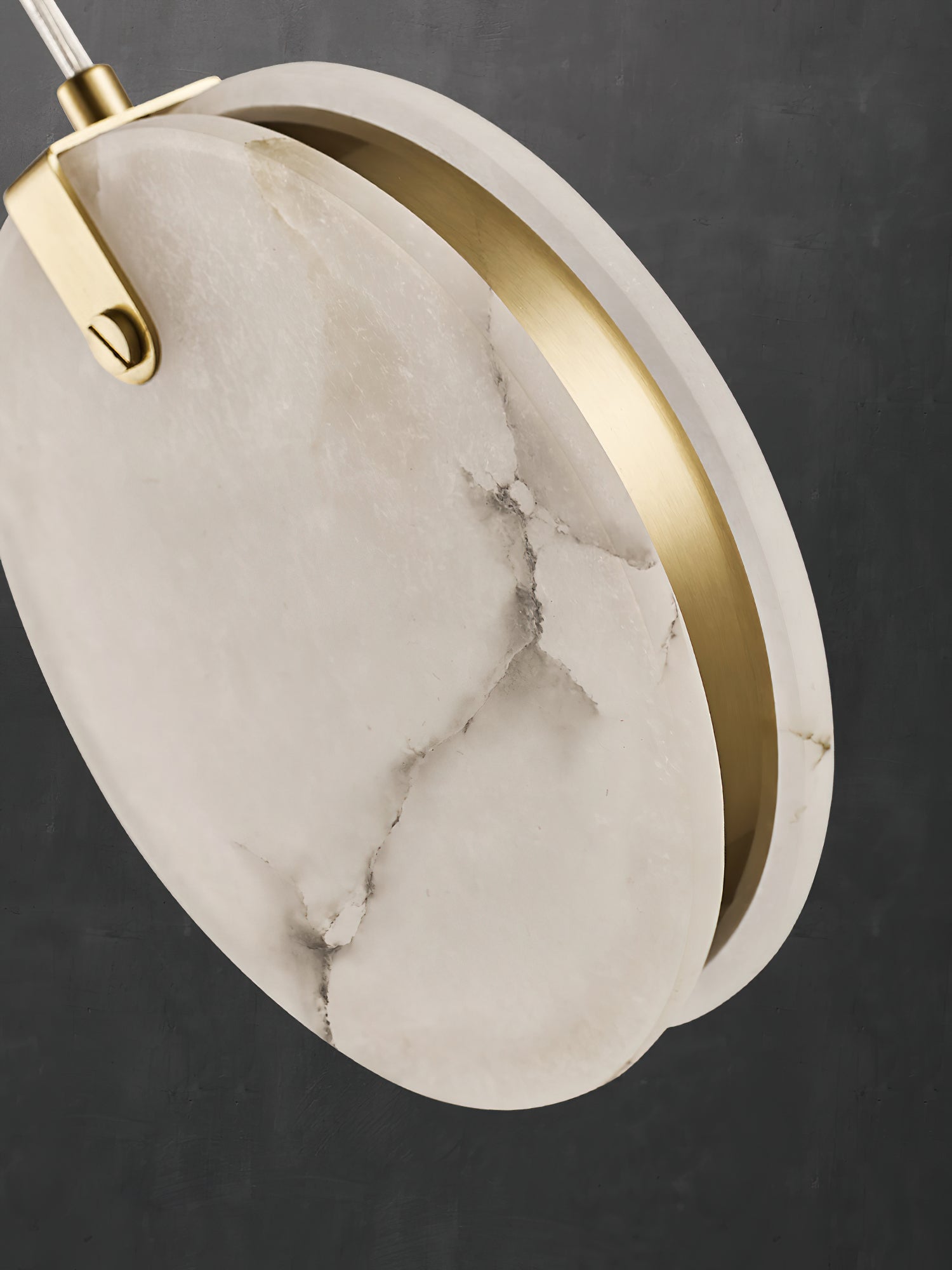 Selene Alabaster Pendant Light