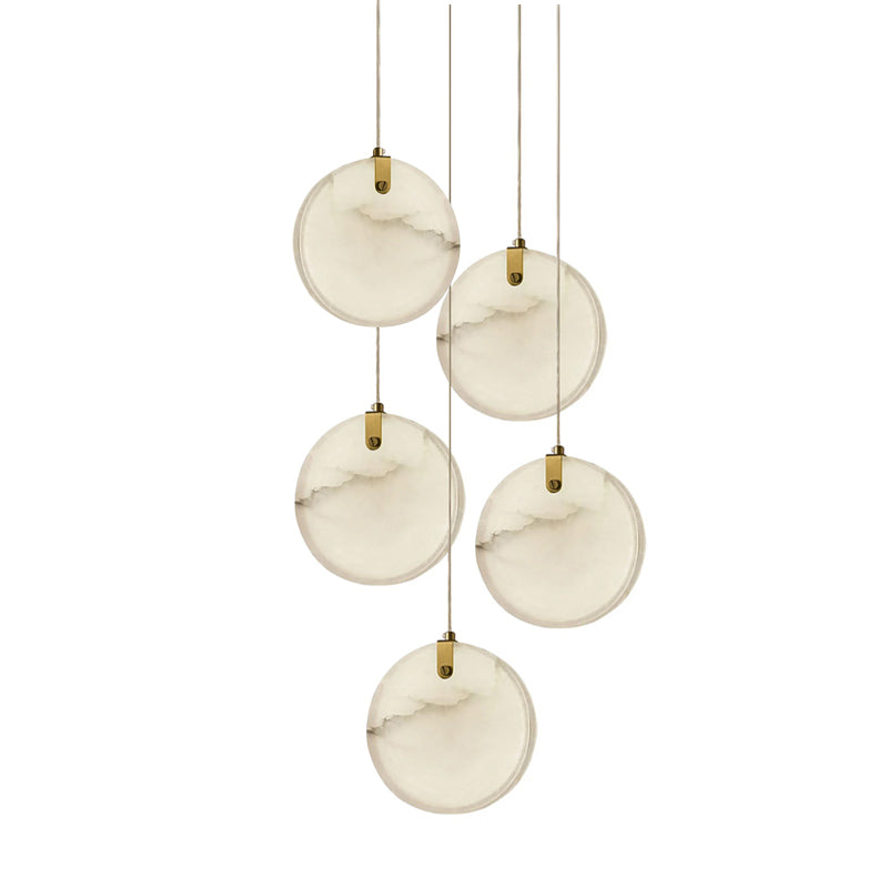 Selene Alabaster Pendant Light
