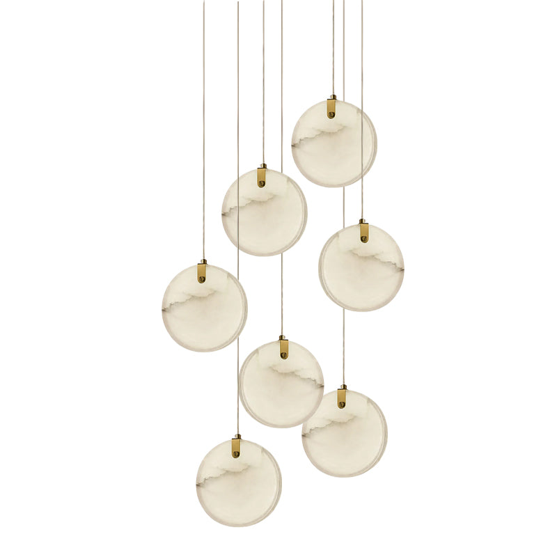 Selene Alabaster Pendant Light