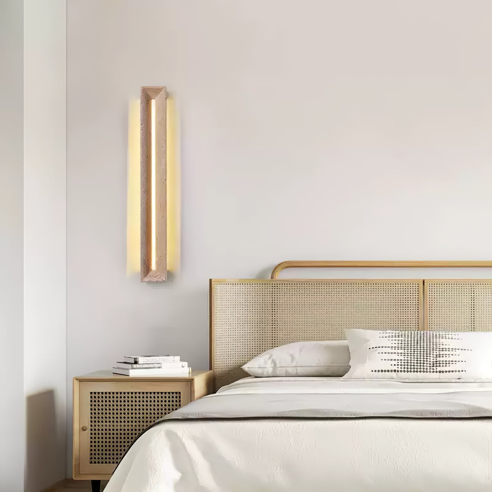 Dfi Minimalist Travertine Wall Light-Neutral Decor