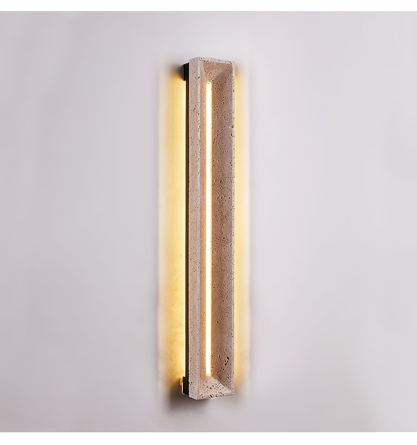 Dfi Minimalist Travertine Wall Light-Neutral Decor