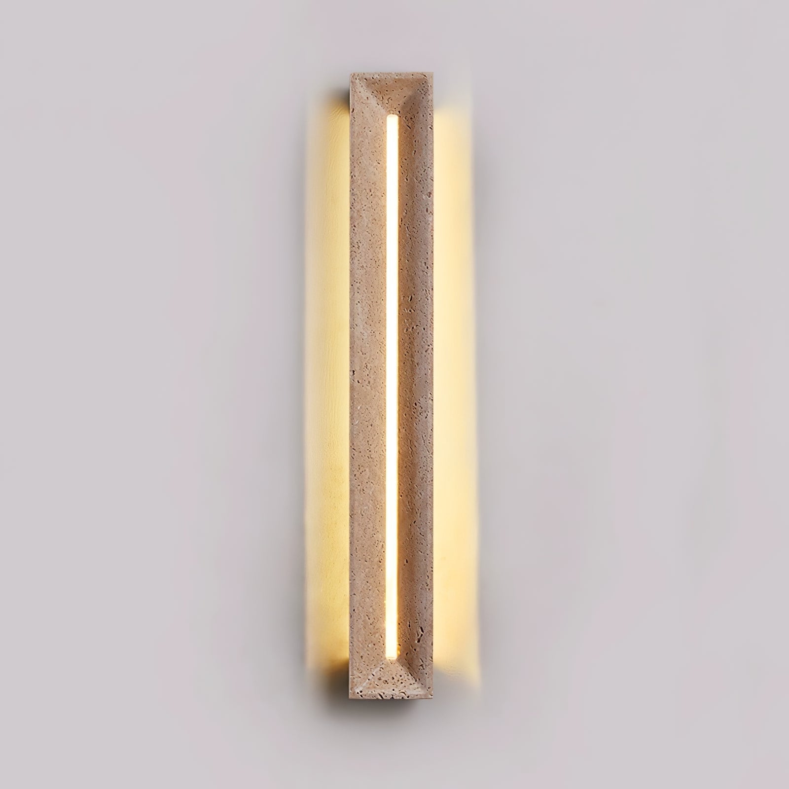 Dfi Minimalist Travertine Wall Light-Neutral Decor
