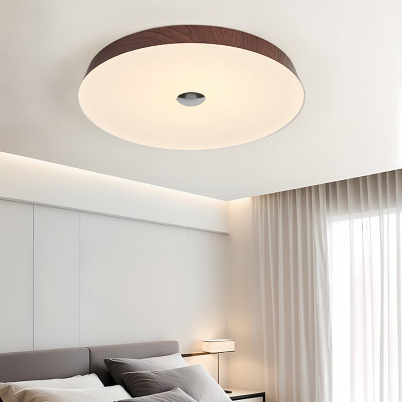 Ceshaora Modern Minimalist Woodgrain Ceiling Light-Neutral Decor