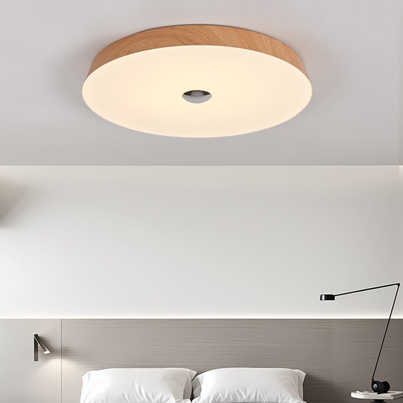 Ceshaora Modern Minimalist Woodgrain Ceiling Light-Neutral Decor