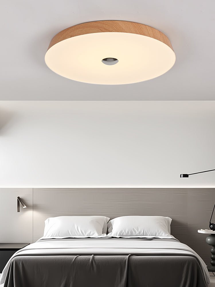 Ceshaora Modern Minimalist Woodgrain Ceiling Light-Neutral Decor
