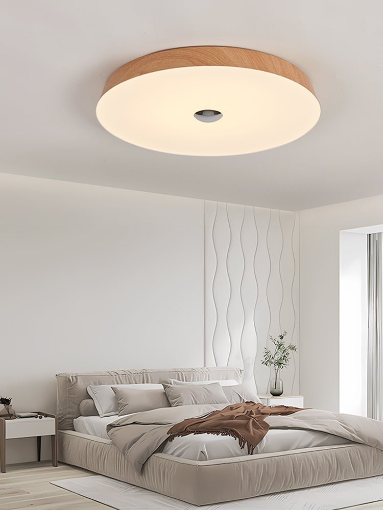 Ceshaora Modern Minimalist Woodgrain Ceiling Light-Neutral Decor