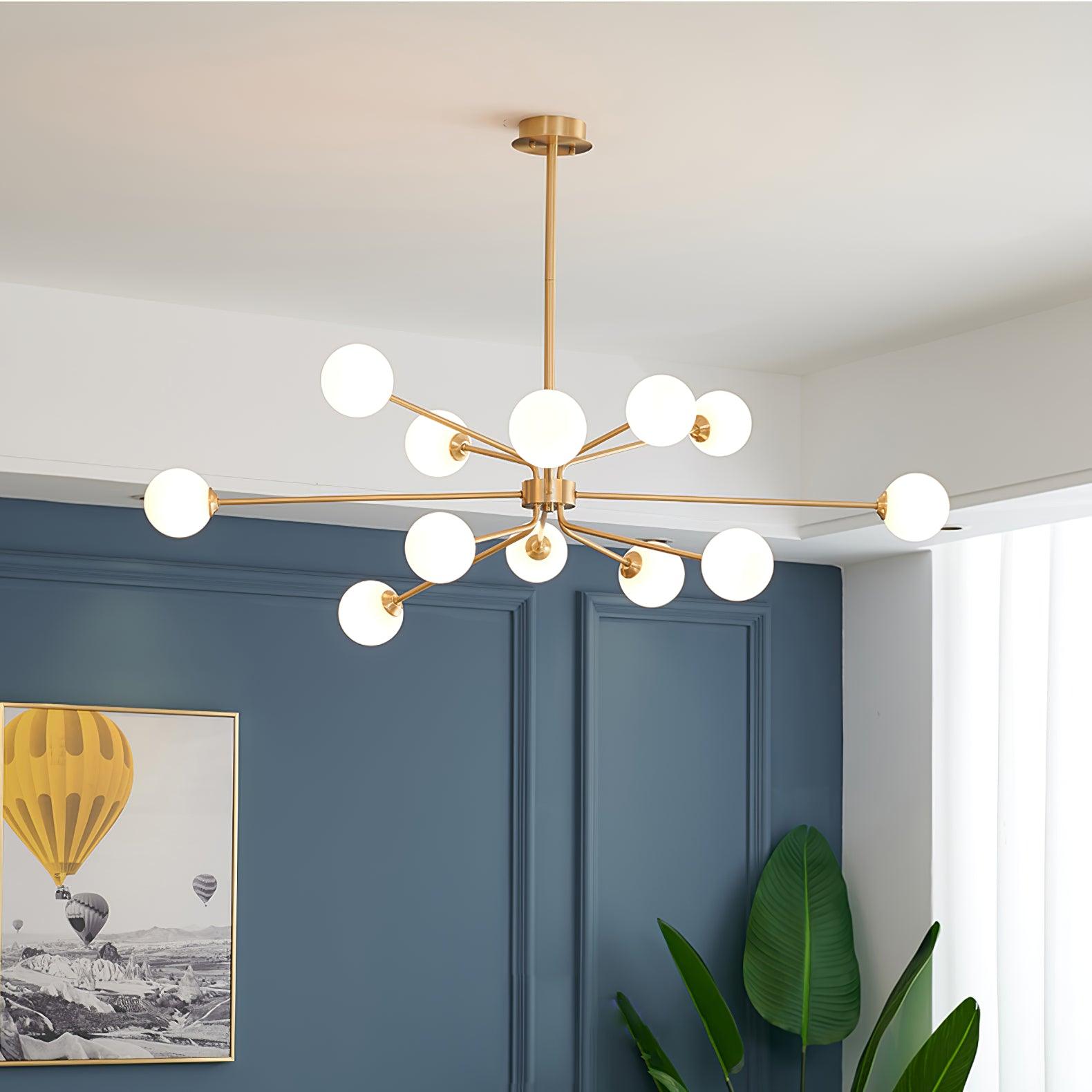 Ida Chandelier Arm Multi-Globe-Neutral Decor