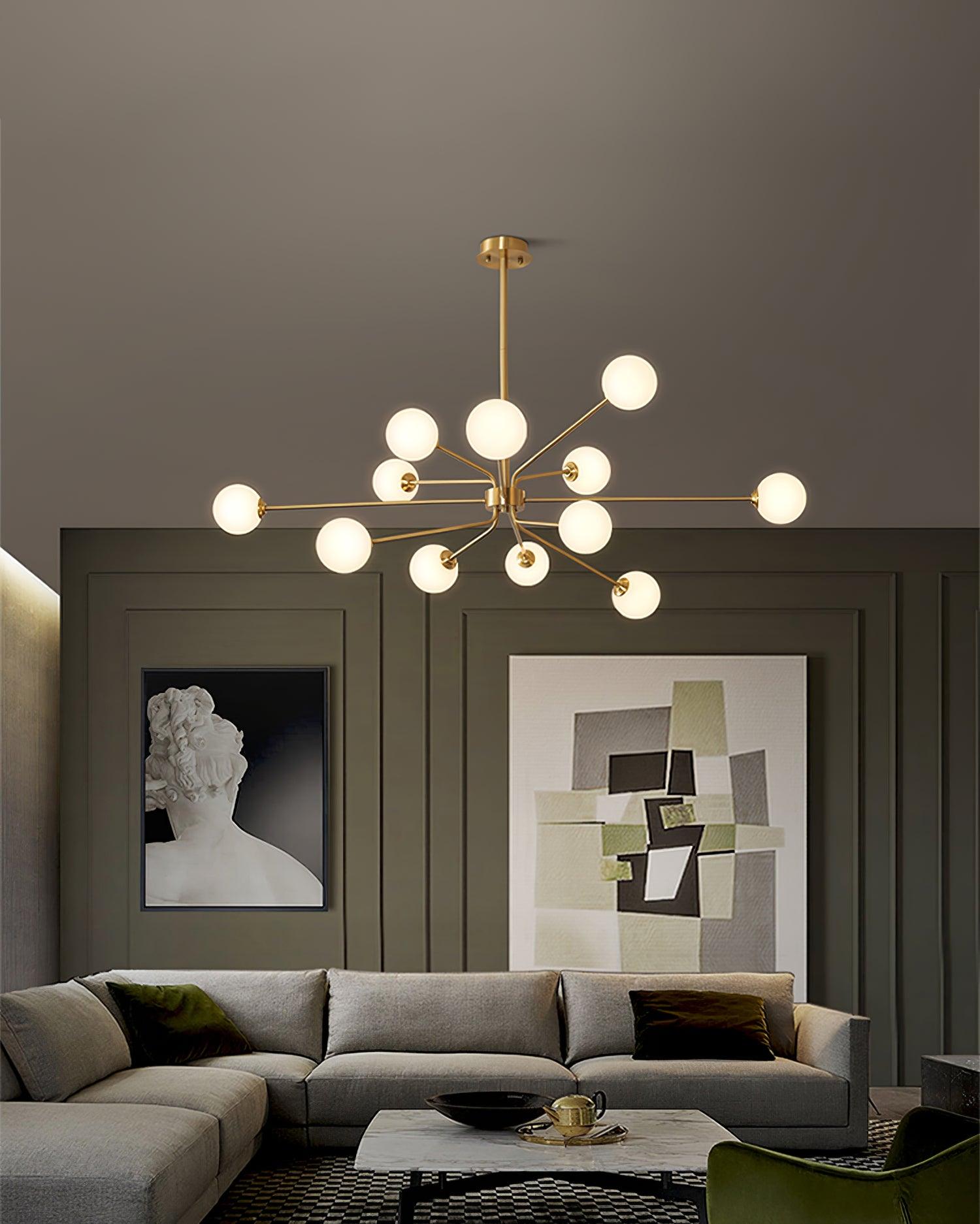Ida Chandelier Arm Multi-Globe-Neutral Decor
