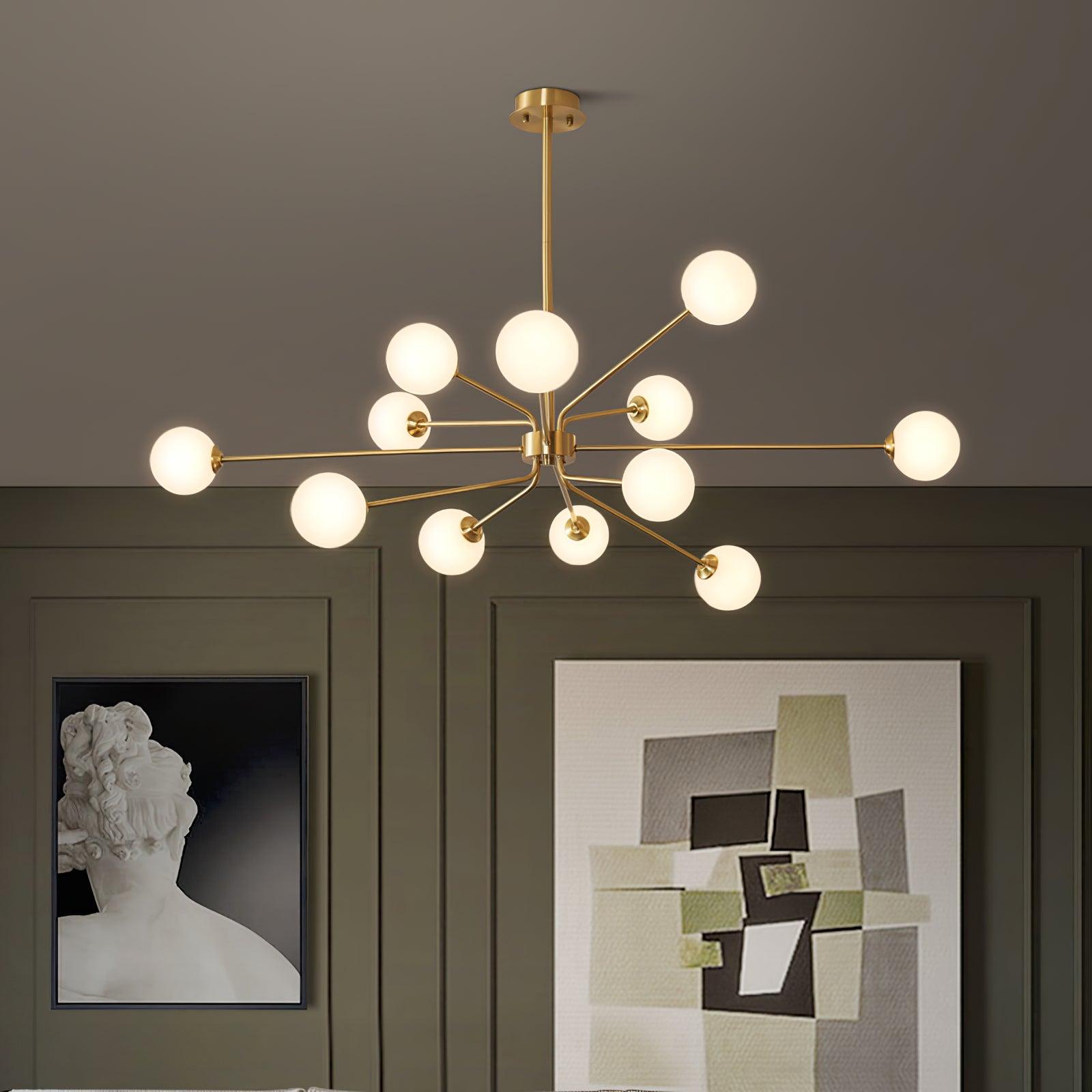 Ida Chandelier Arm Multi-Globe-Neutral Decor