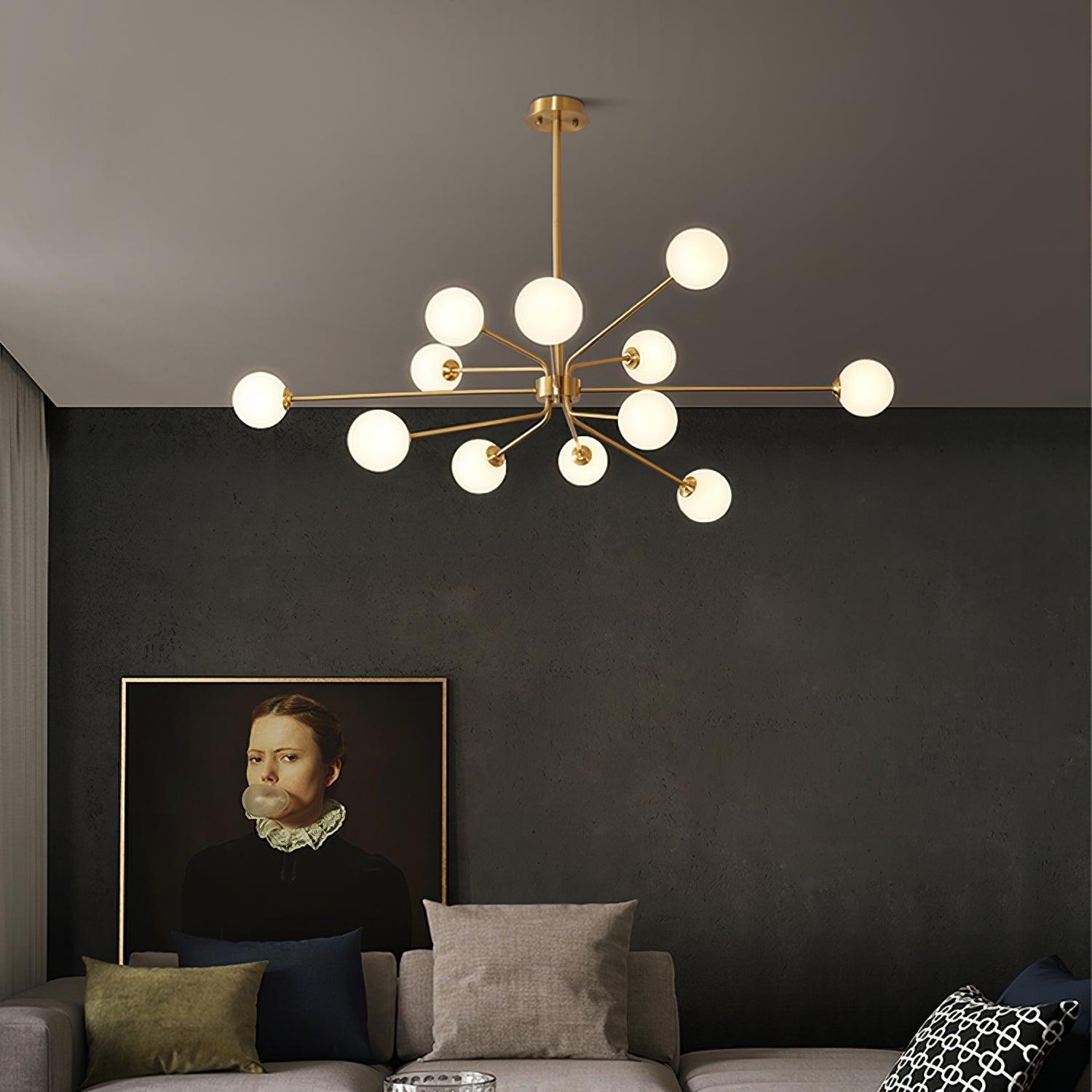 Ida Chandelier Arm Multi-Globe-Neutral Decor