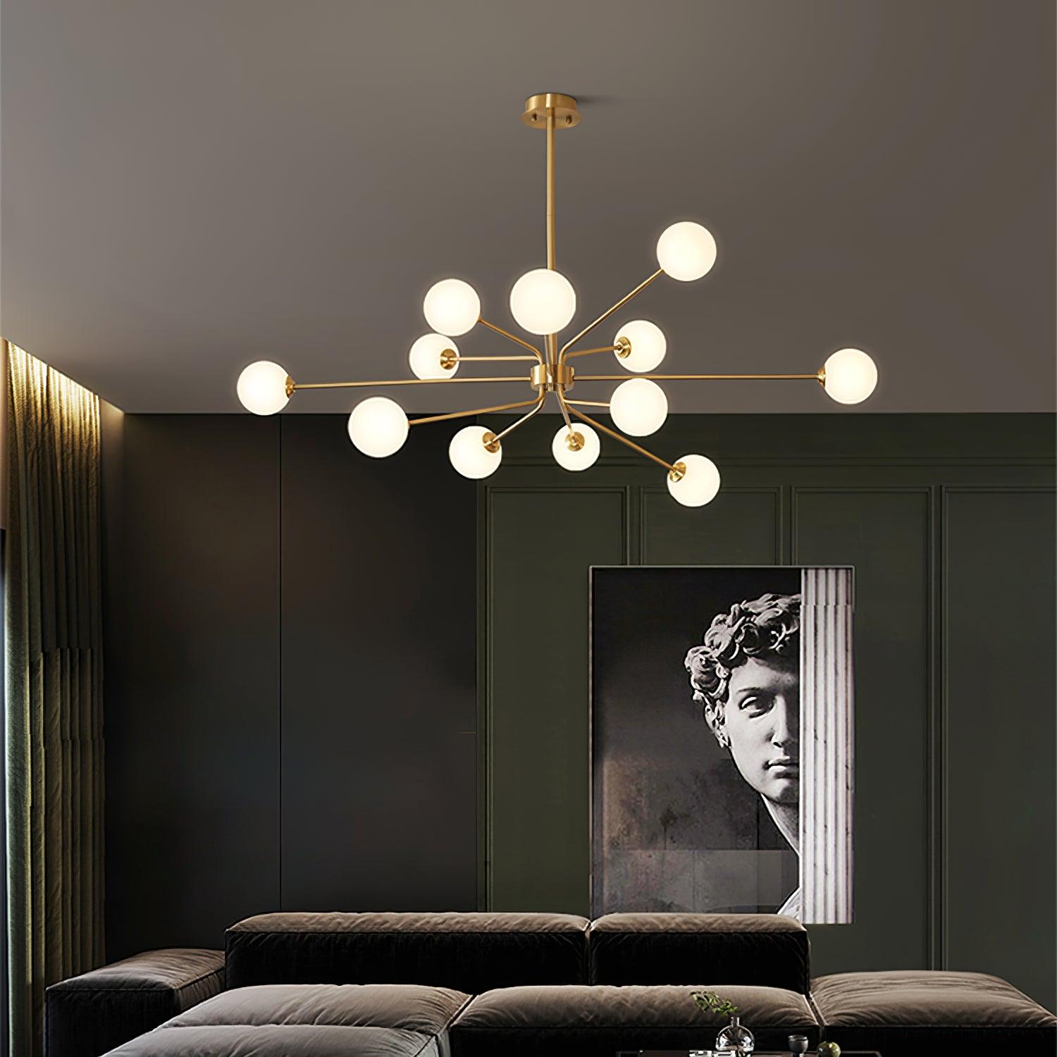 Ida Chandelier Arm Multi-Globe-Neutral Decor