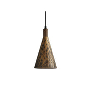 Boyd Brass Pendant Lamp in an antique bronze finish.