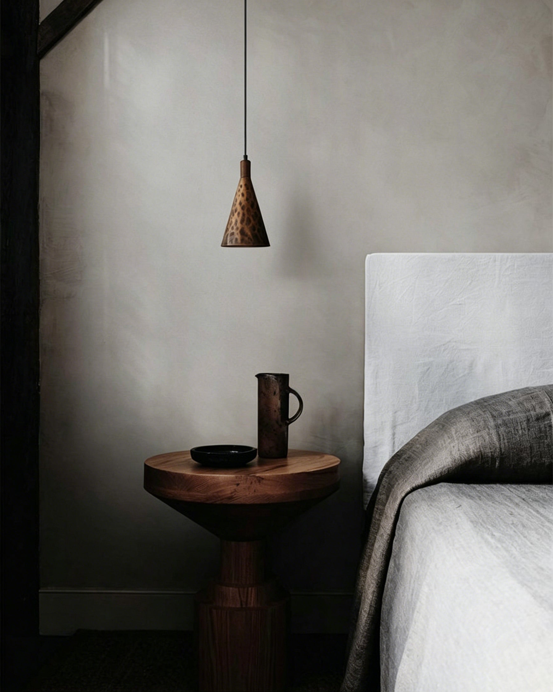A lineup showing the size and shape comparison of all six Boyd Pendant Lamp models.