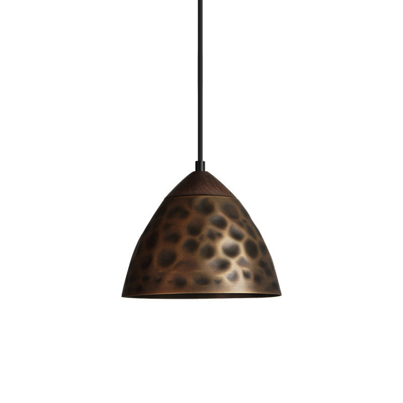 Technical drawing with dimensions for the Boyd Pendant Lamp Model C.