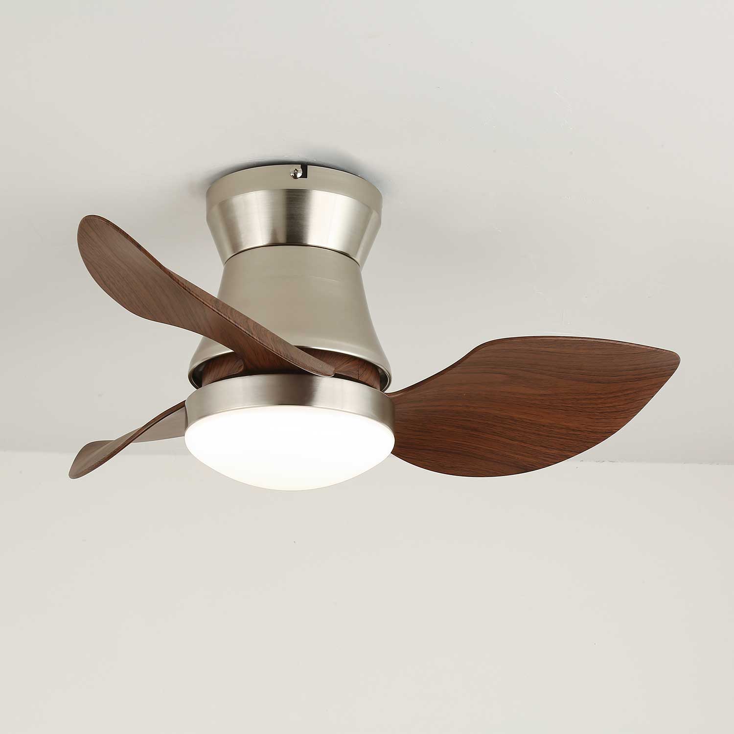 Zynr Modern Wood Ceiling Fan Light-Neutral Decor