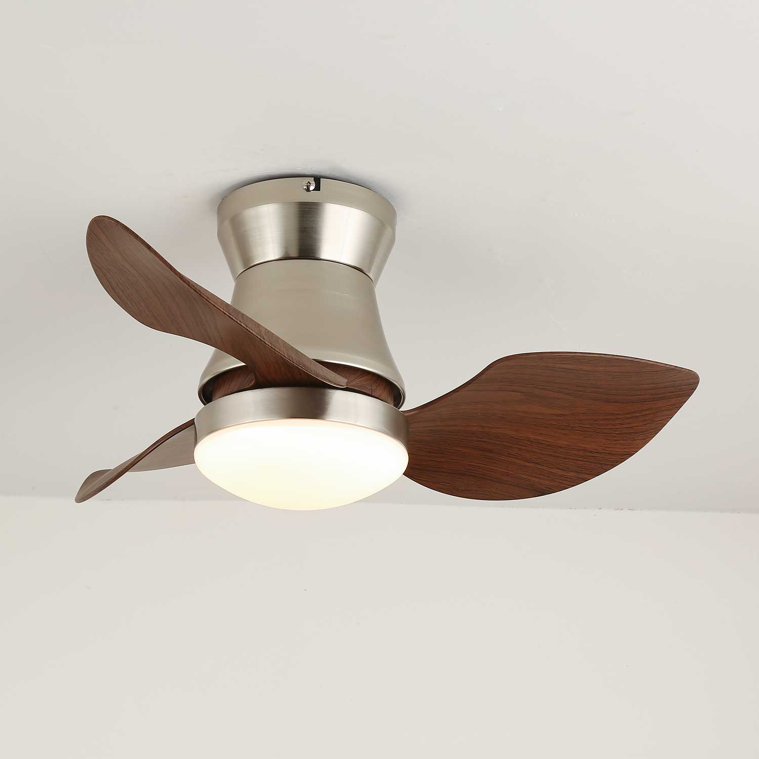 Zynr Modern Wood Ceiling Fan Light-Neutral Decor
