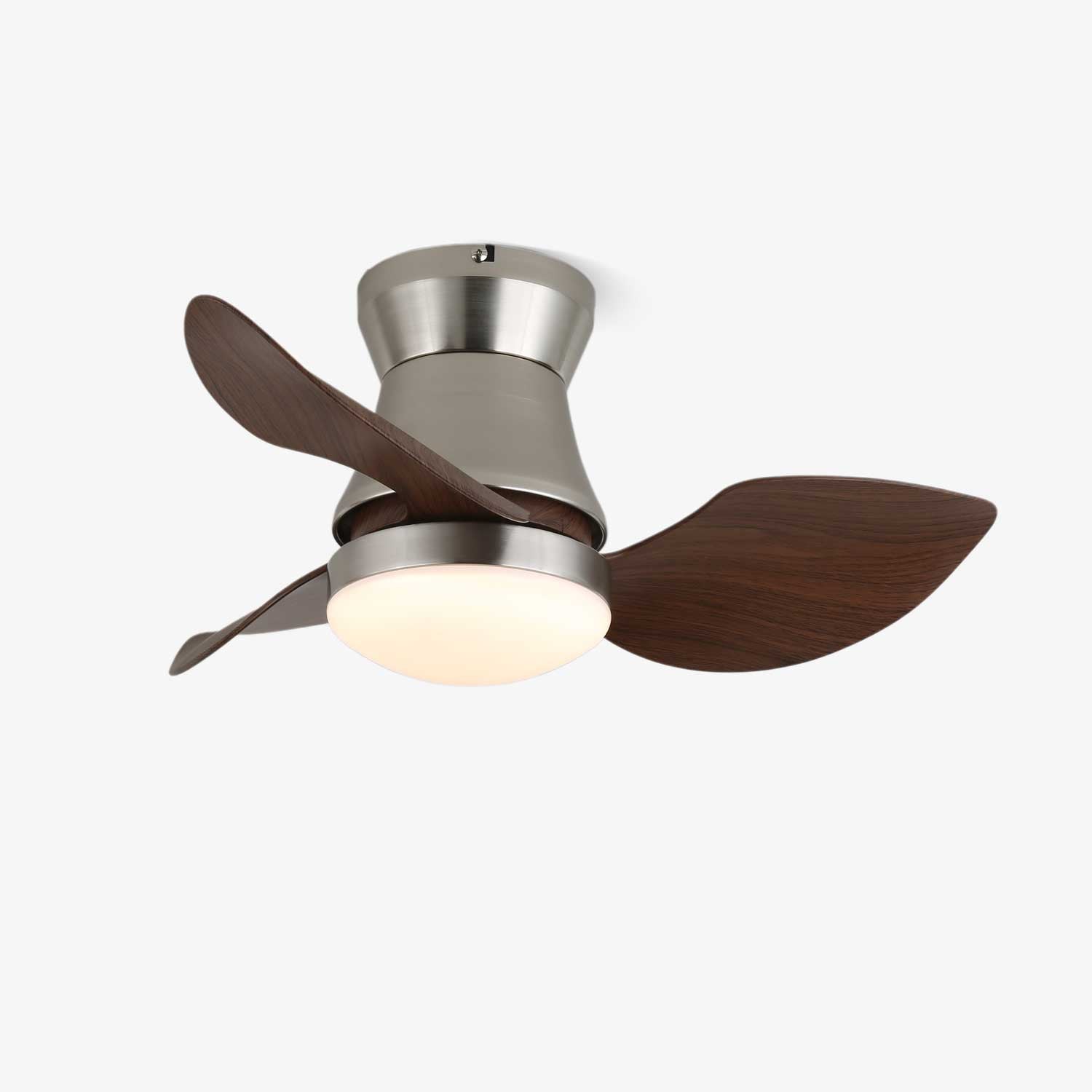 Zynr Modern Wood Ceiling Fan Light-Neutral Decor