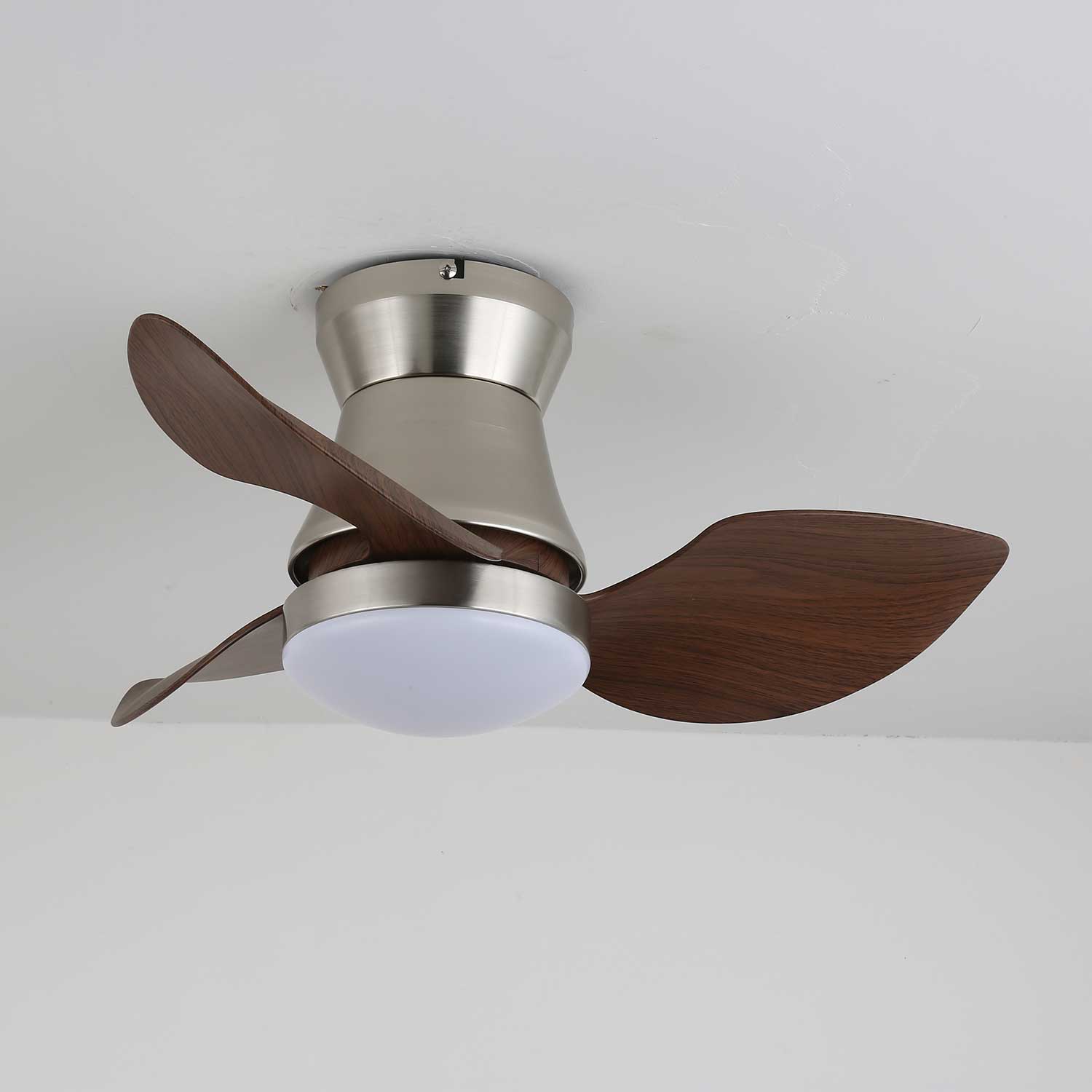 Zynr Modern Wood Ceiling Fan Light-Neutral Decor