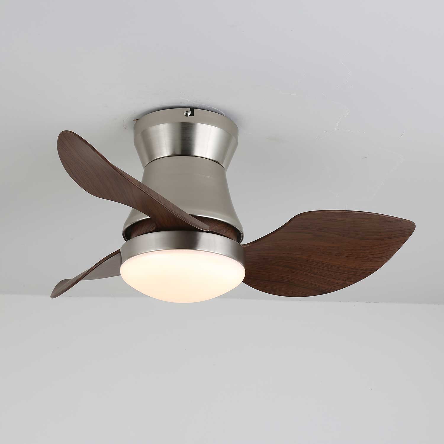 Zynr Modern Wood Ceiling Fan Light-Neutral Decor