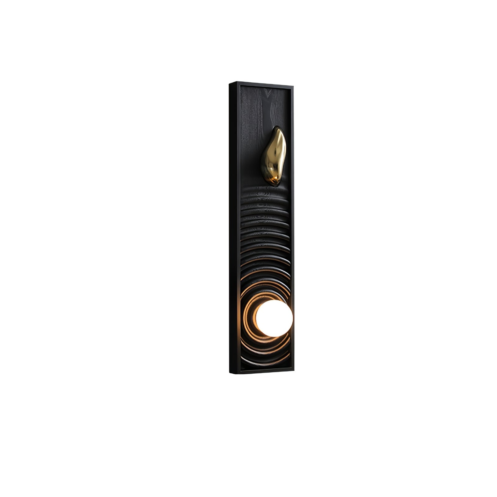 Caleb Vintage Wood Wall Lamp-Neutral Decor