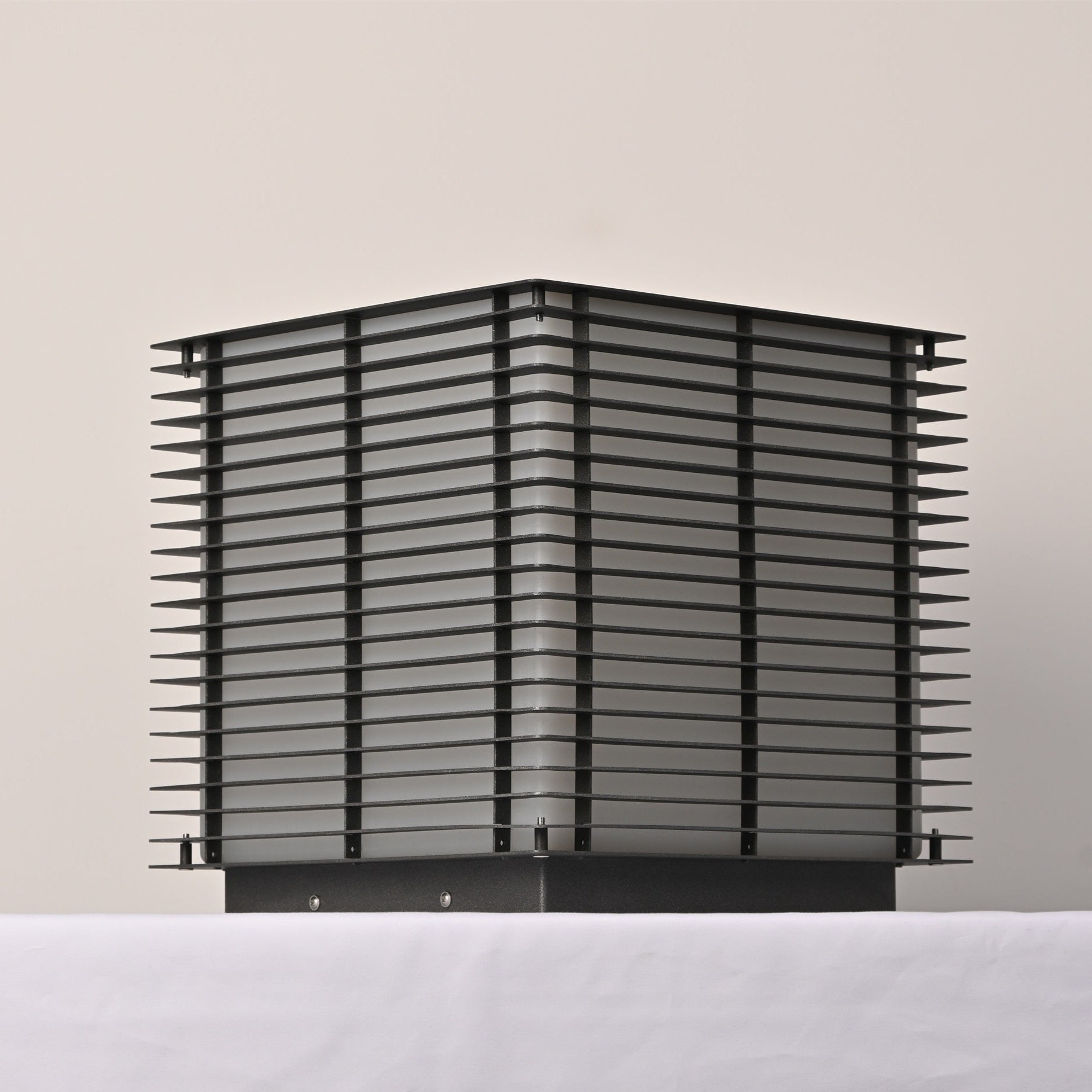 Cubra Grid Post Outdoor Light-Neutral Decor