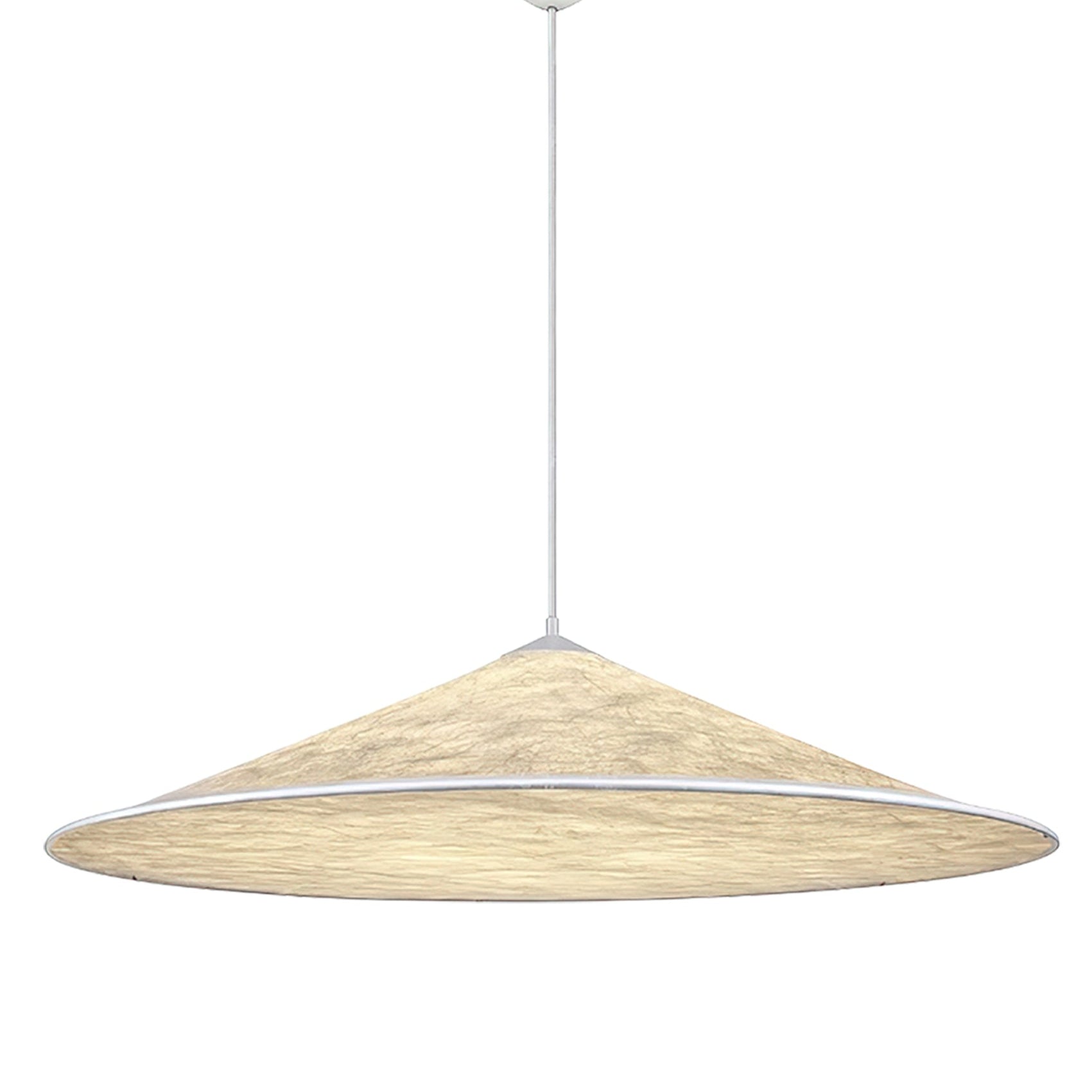 Solara Disc Paper Pendant Lamp-Neutral Decor