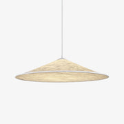 Solara Disc Paper Pendant Lamp-Neutral Decor