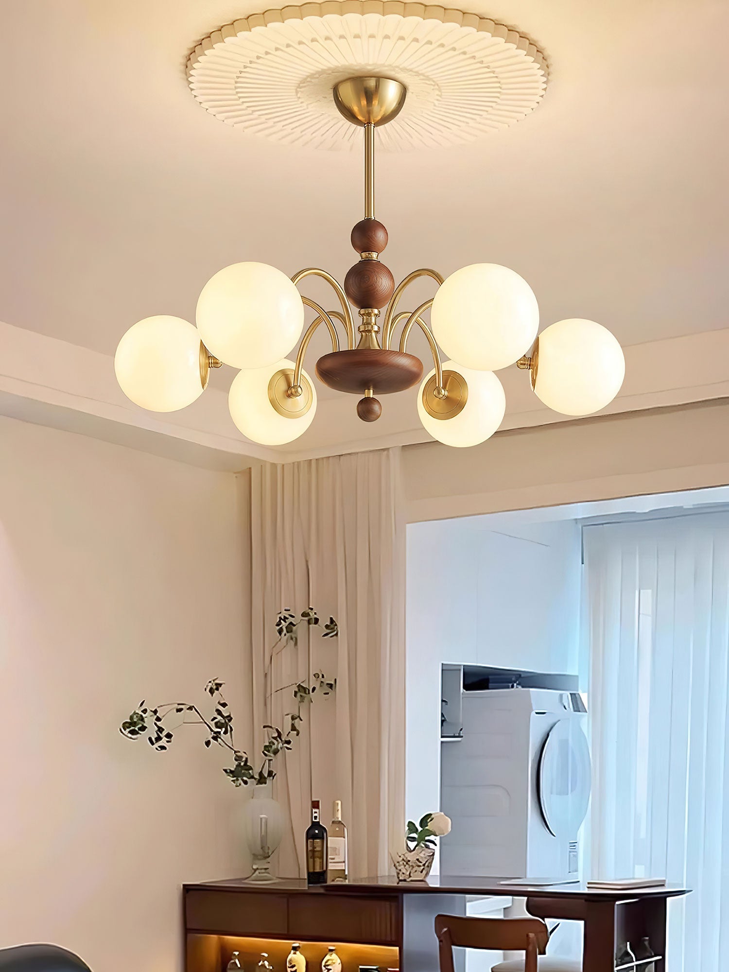 Naomi Luxury Chandelier-Neutral Decor