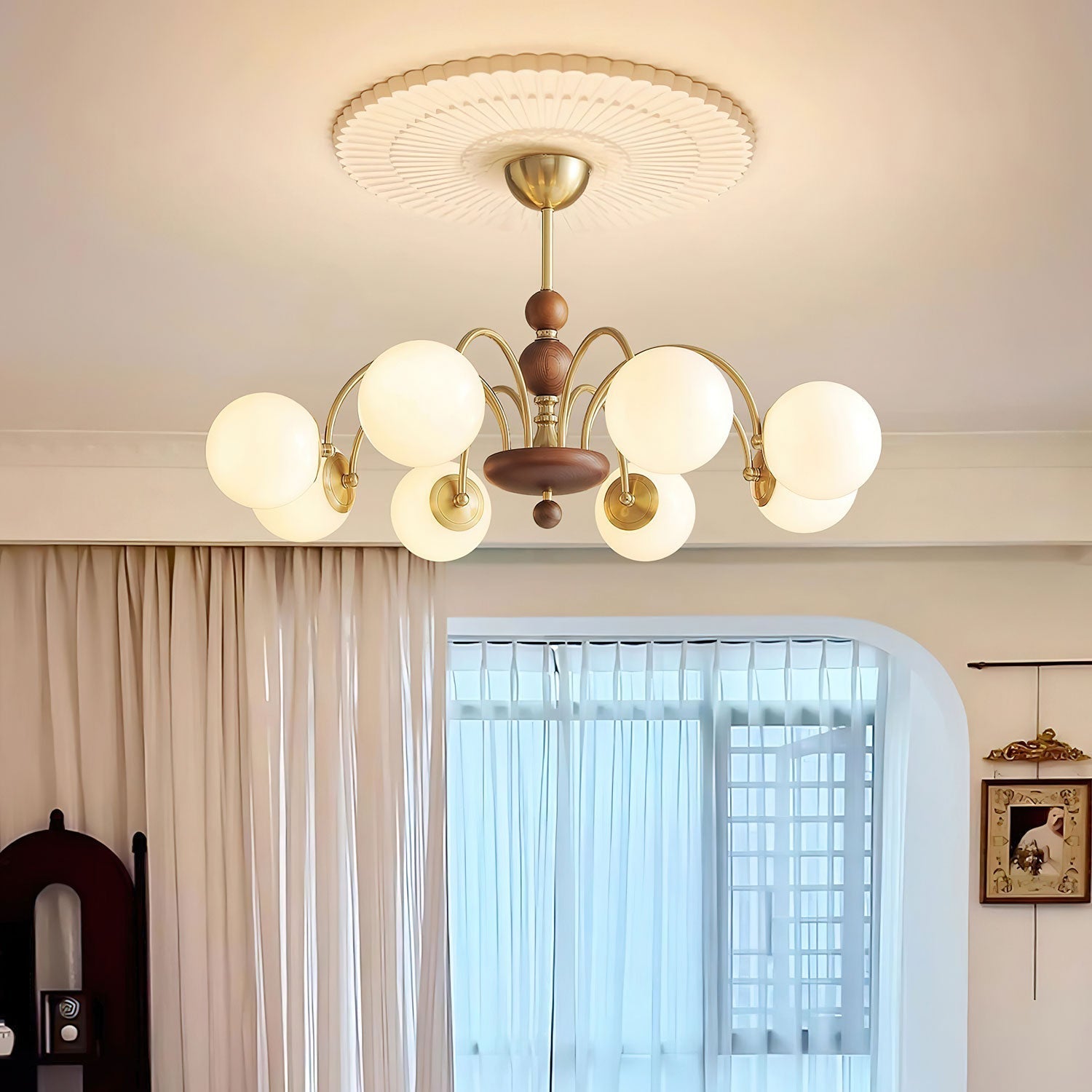 Naomi Luxury Chandelier-Neutral Decor