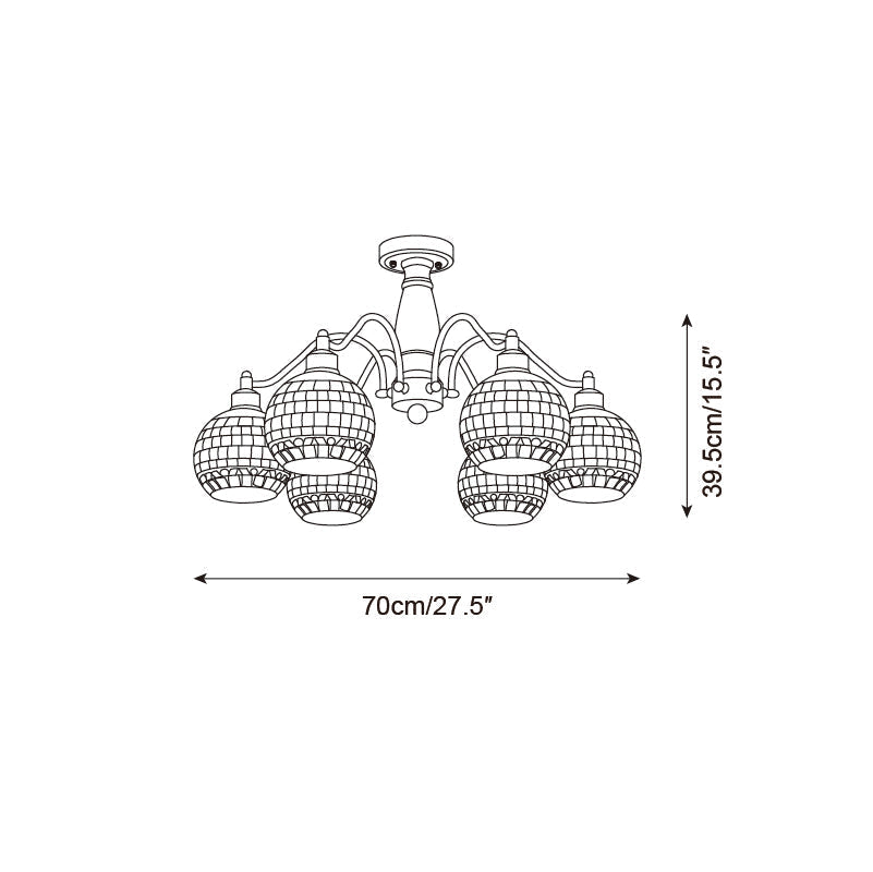 Arabella Globe Chandelier