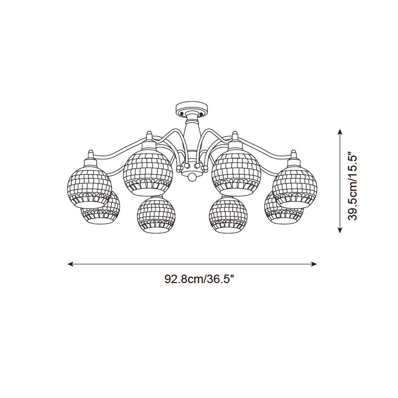 Arabella Globe Chandelier