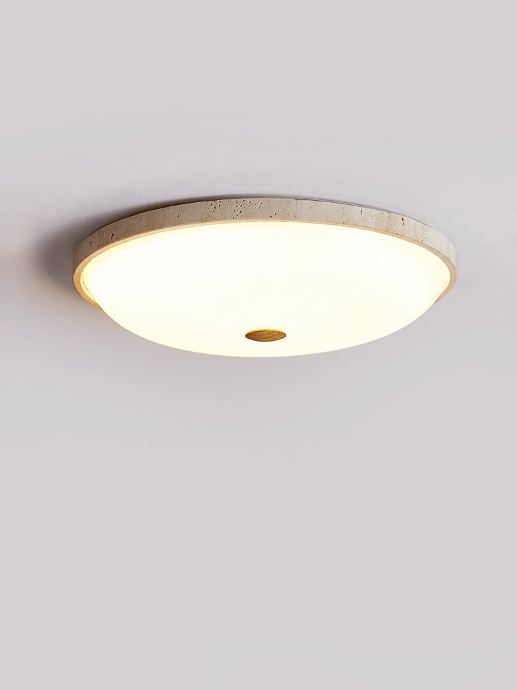 Solara Disc Ceiling Lamp-Neutral Decor
