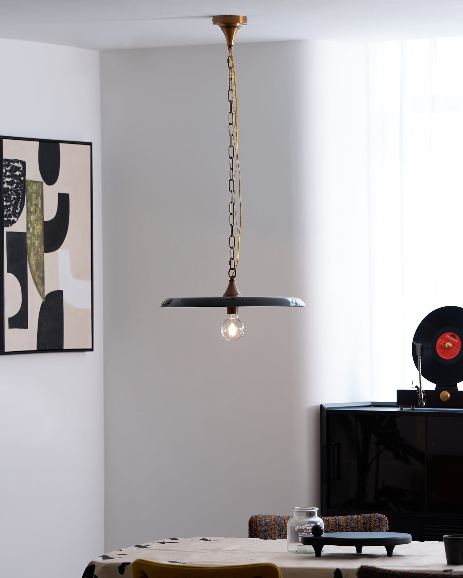 Tiva Vintage Pendant Light-Neutral Decor