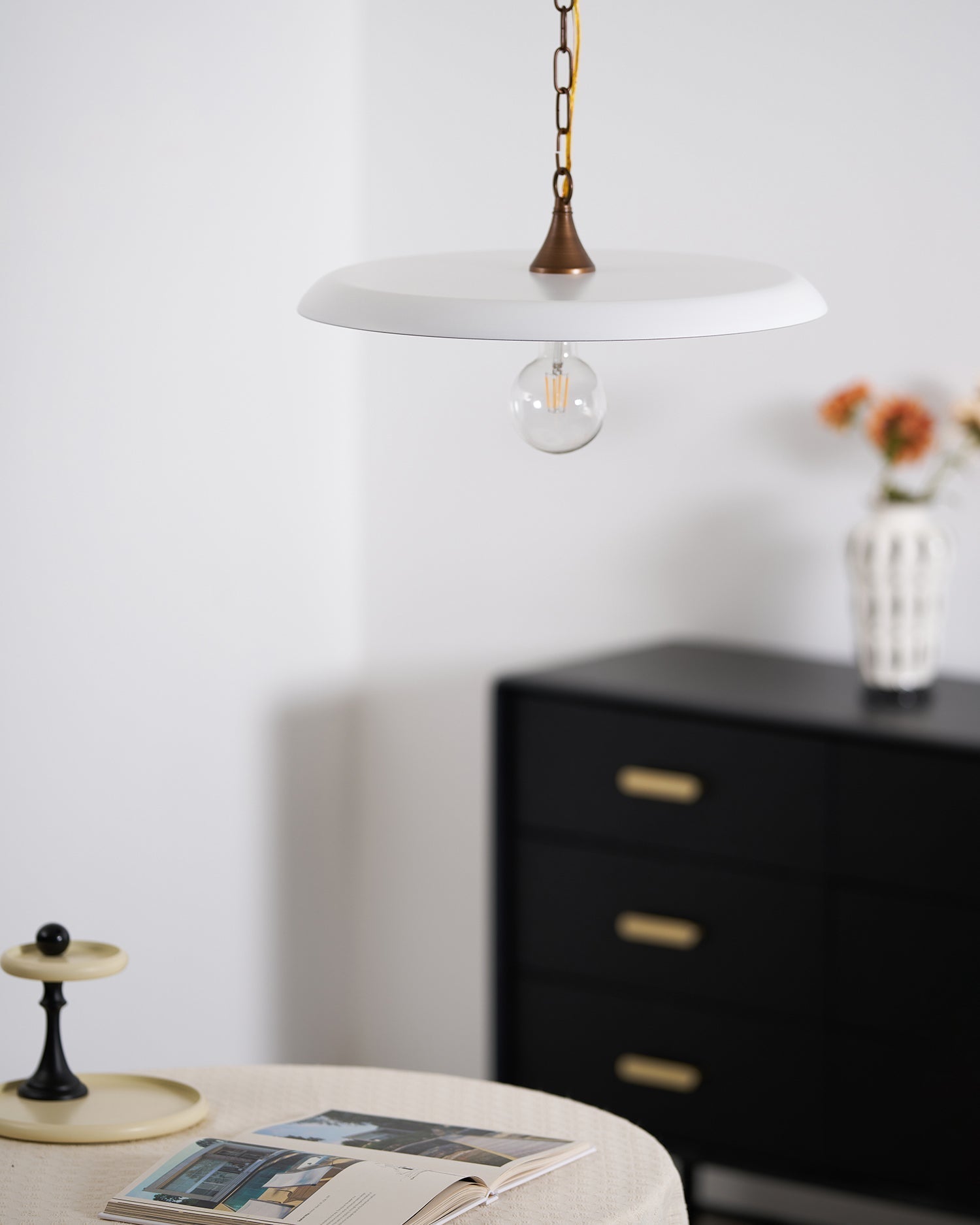 Tiva Vintage Pendant Light-Neutral Decor