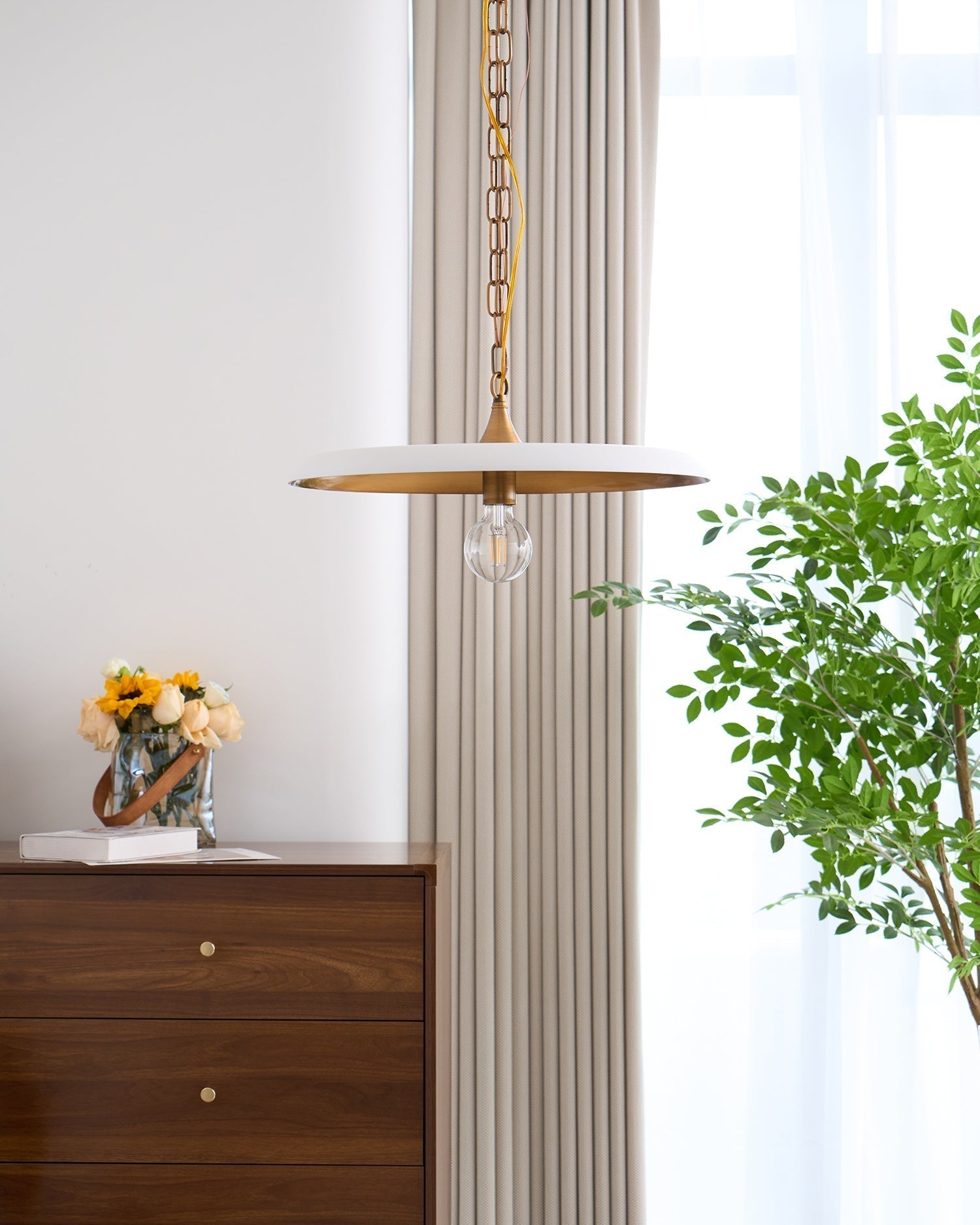 Tiva Vintage Pendant Light-Neutral Decor