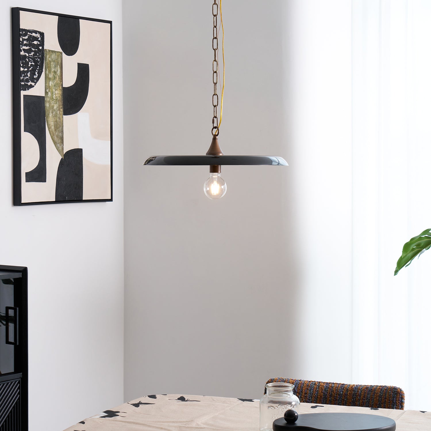 Tiva Vintage Pendant Light-Neutral Decor