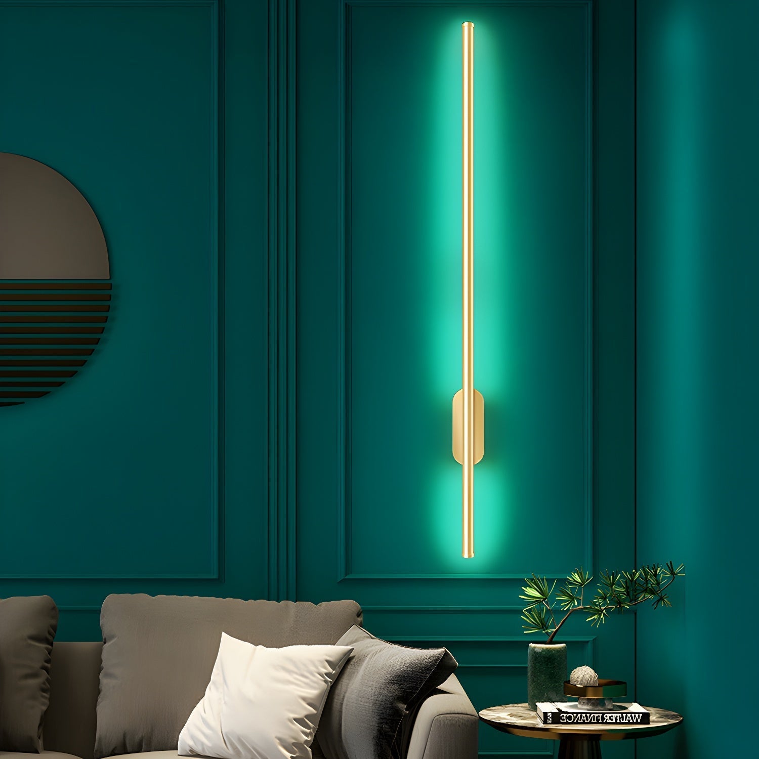 Ria Acrylic Minimalist Wall Lamp-Neutral Decor