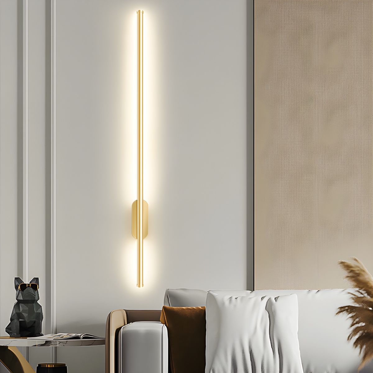 Ria Acrylic Minimalist Wall Lamp-Neutral Decor