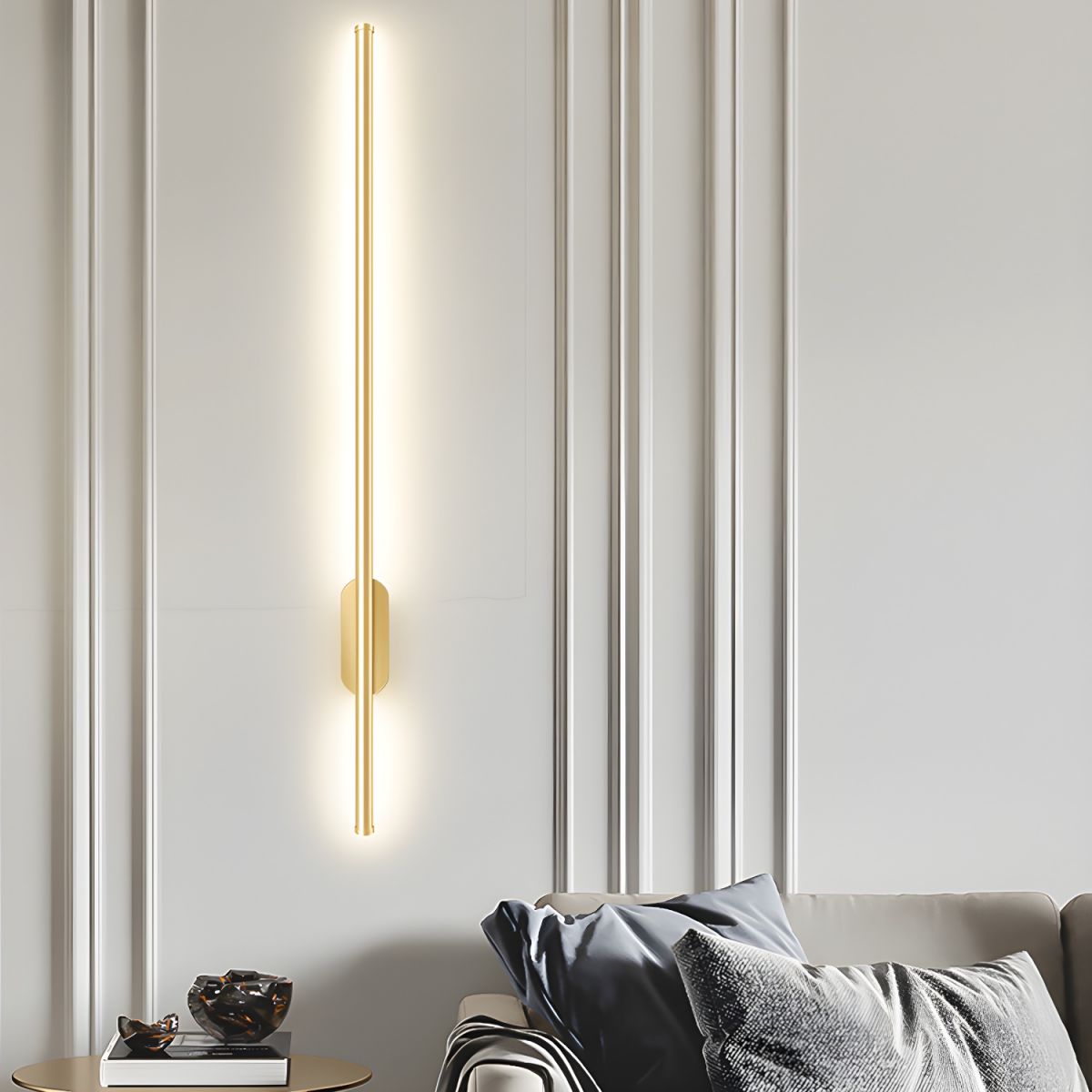Ria Acrylic Minimalist Wall Lamp-Neutral Decor