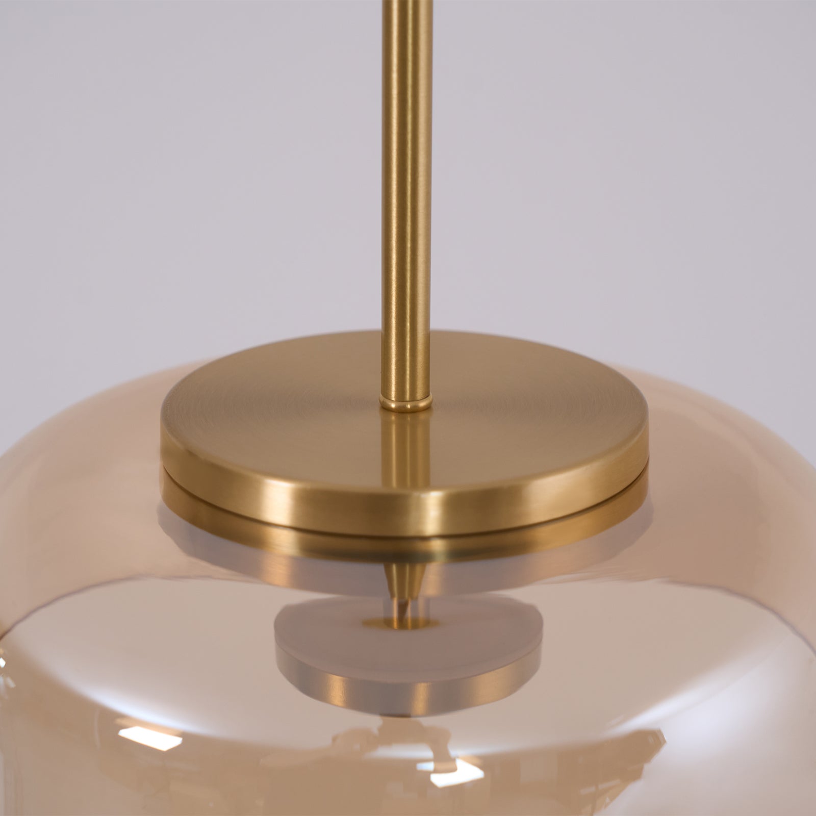 Lustra Pendant Lamp Transparent Glass Sleek-Neutral Decor