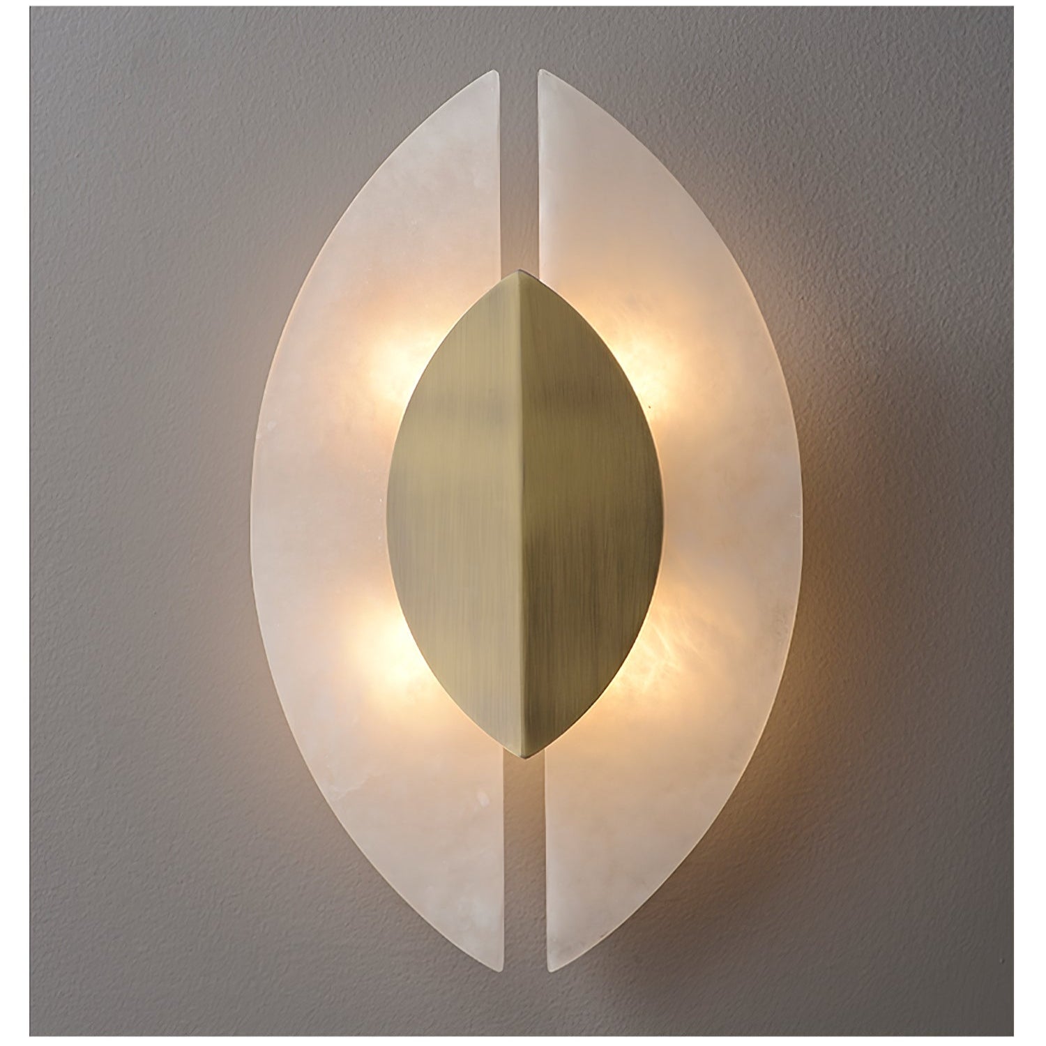 Orla Alabaster Wall Light-Neutral Decor