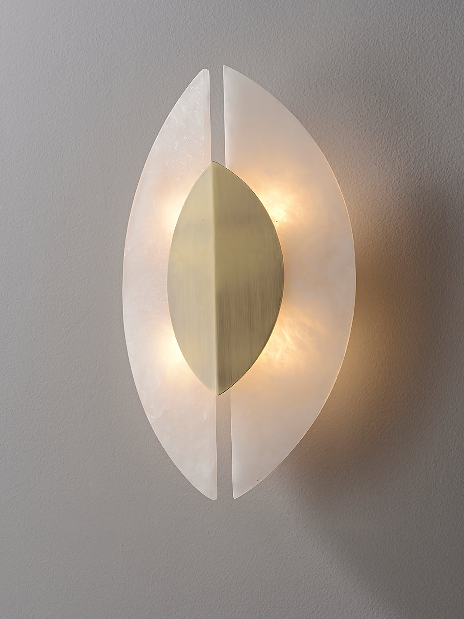 Orla Alabaster Wall Light-Neutral Decor