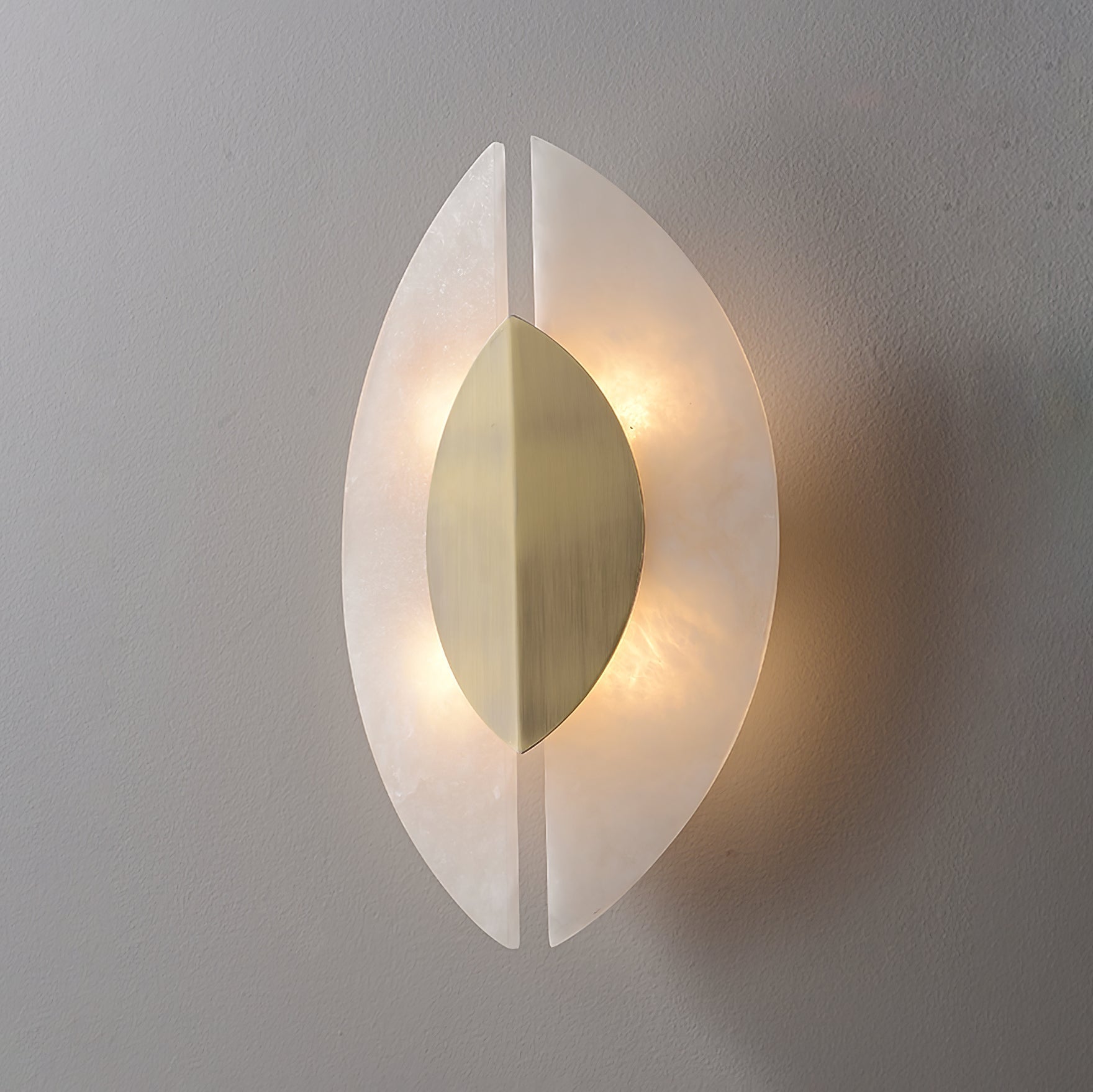 Orla Alabaster Wall Light-Neutral Decor