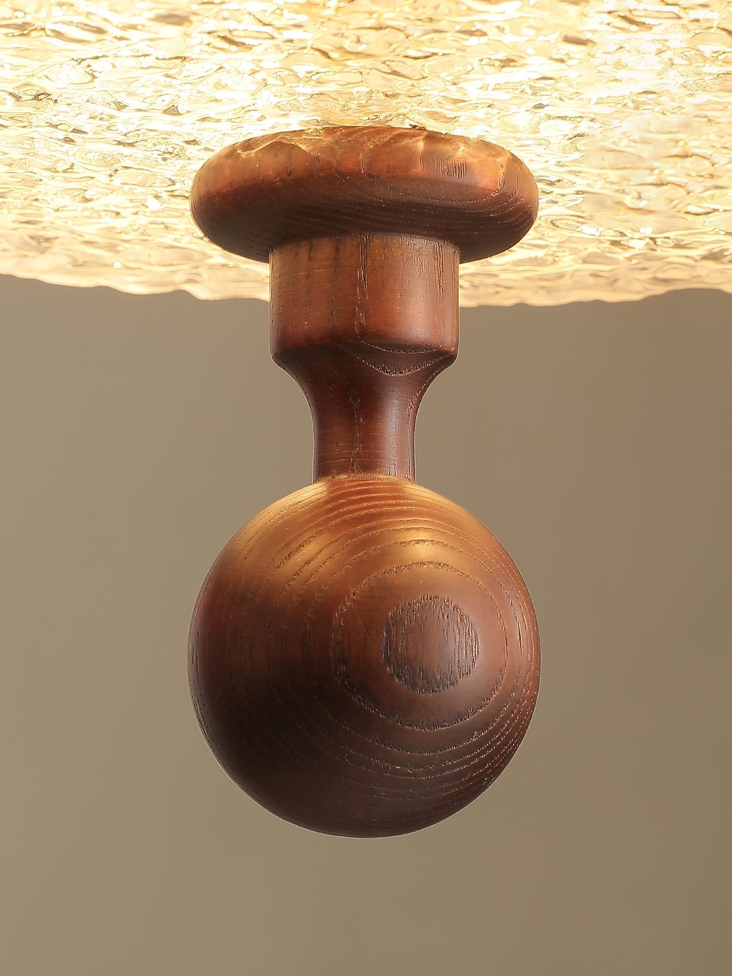 Maltik Pleated Pendant Light-Neutral Decor