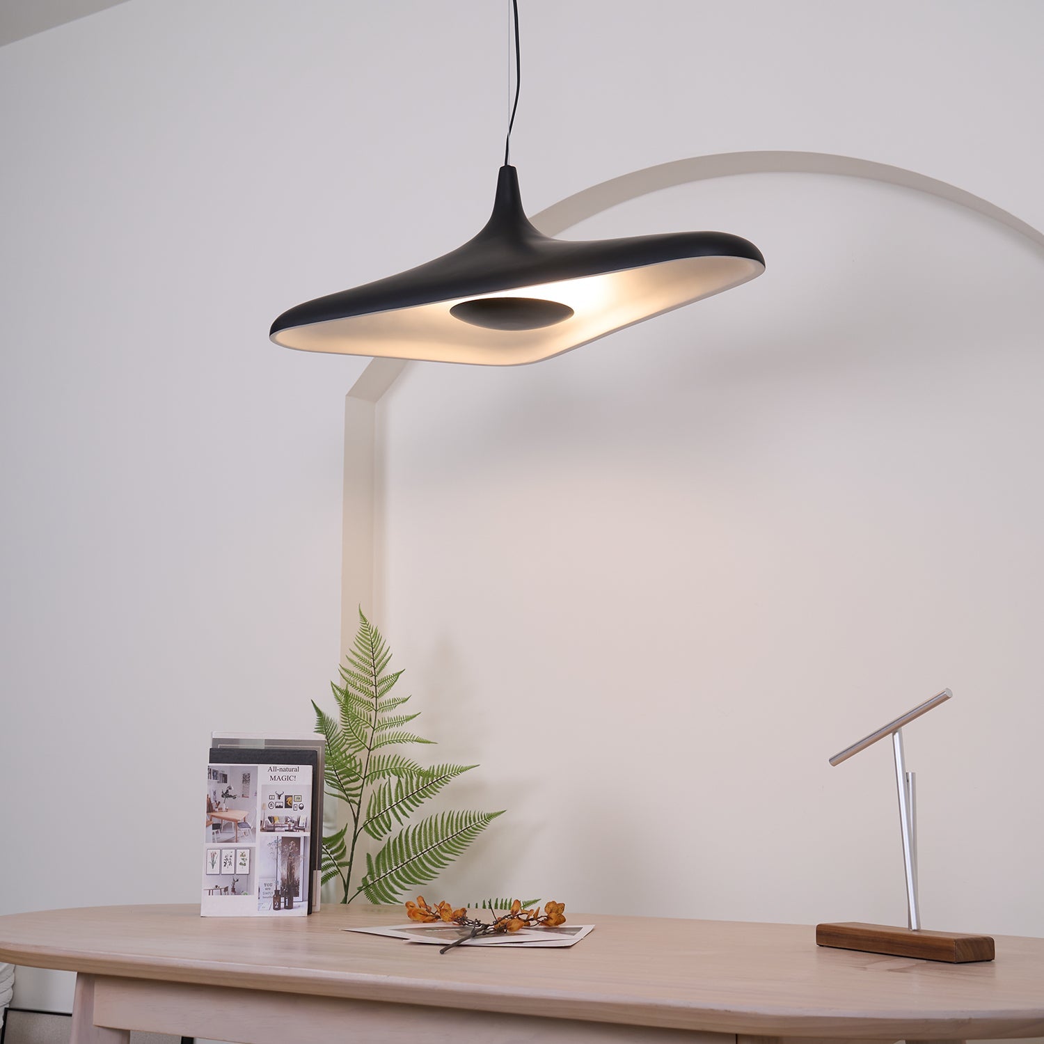 Soleil Noir Pendant Lamp-Neutral Decor