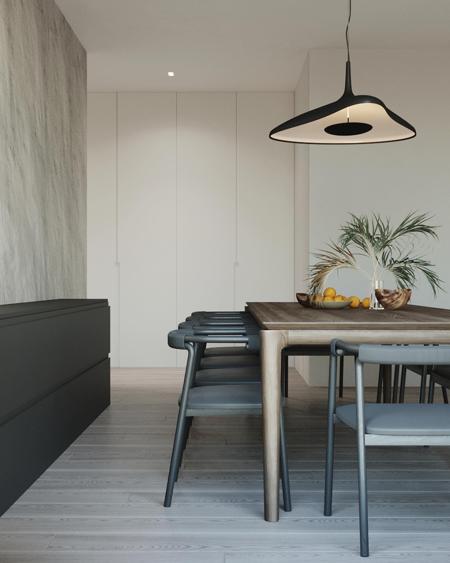 Soleil Noir Pendant Lamp-Neutral Decor