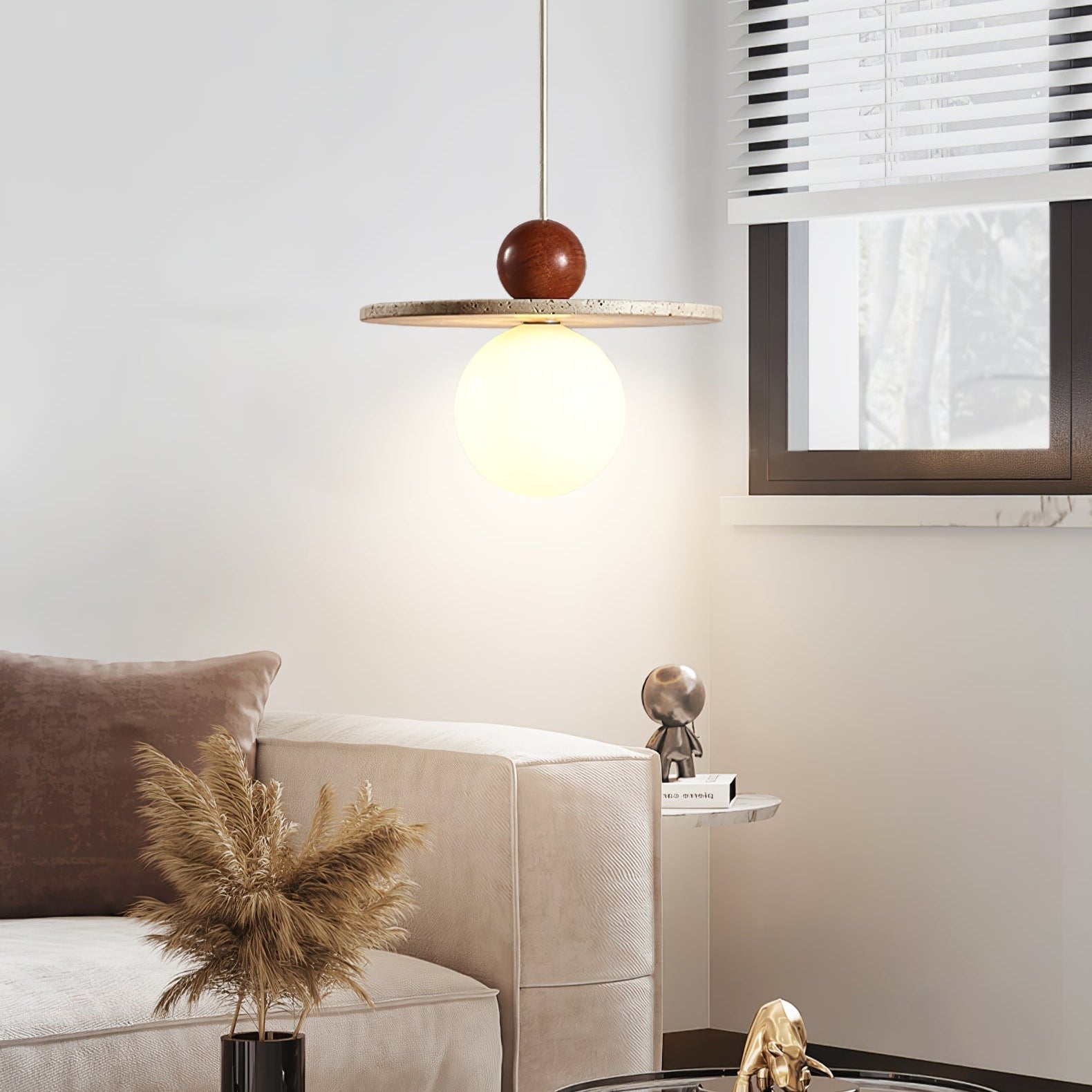 Vorelia Pendant Lamp-Neutral Decor