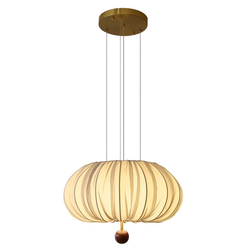Vasilen Premium Nordic Art Balloon Wood Fabric Ceiling Light-Neutral Decor